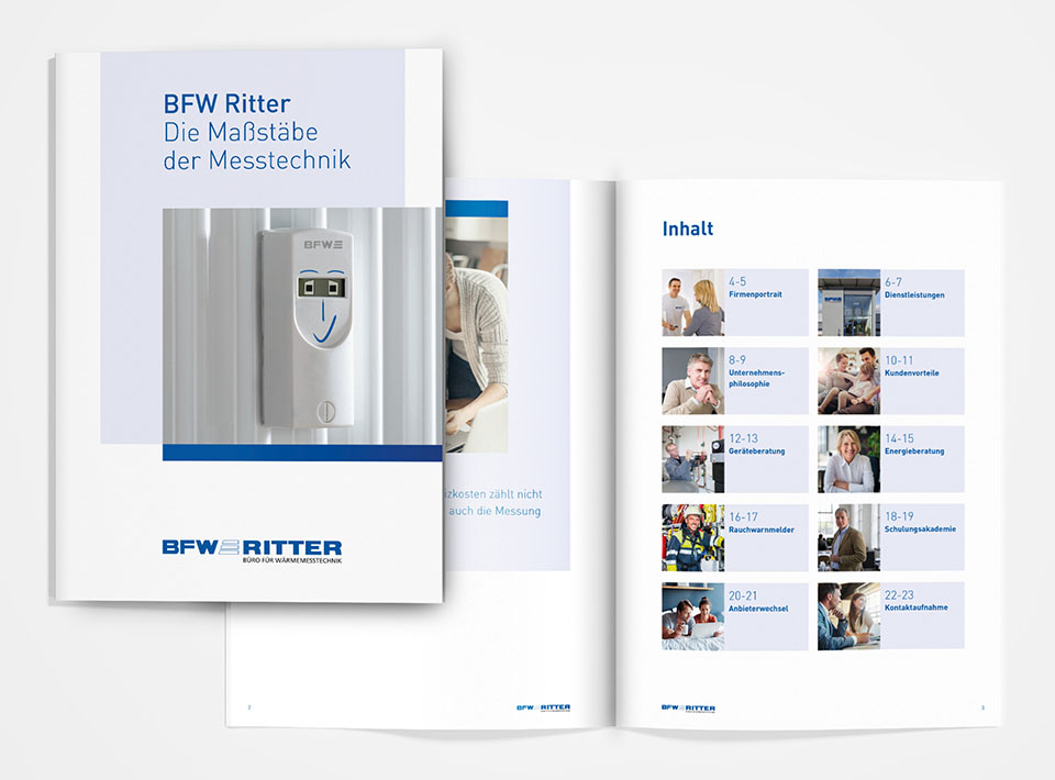 DRWA Das Rudel Werbeagentur Freiburg > Kompetenzen > Print-Design > BFW Ritter, Wyhl a.K